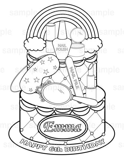 View crafts share on social. 25+ Excellent Photo of Makeup Coloring Pages | Spa party ...