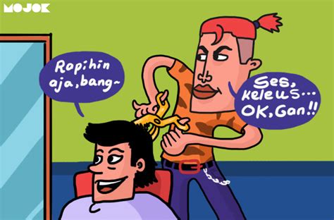 Gaya rambut 2 jari model rambut ini paling laku terutama anak anak smp dan dewasa. Perkara Gaya Rambut Pria: Manusia Berharap, Barber yang ...