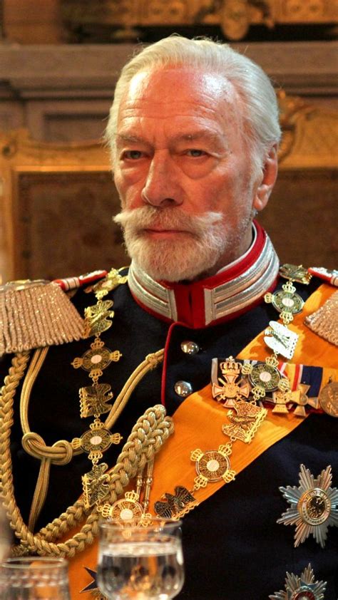 Christopher plummeris a canadian theatrical, film and television actor. The Exception, Christopher Plummer, best war movies ...
