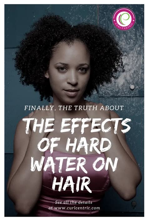 If you have hard water, then you will see mineral deposits (white residue) in these spots. Finally, an Article on the Effects of Hard Water on Hair ...