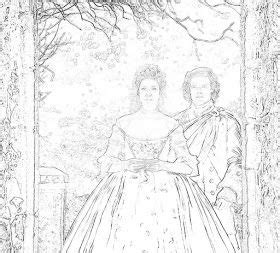 Outlander coloring book colored by ilene silvers. The Art that Inspires Writers and Readers: Outlander ...