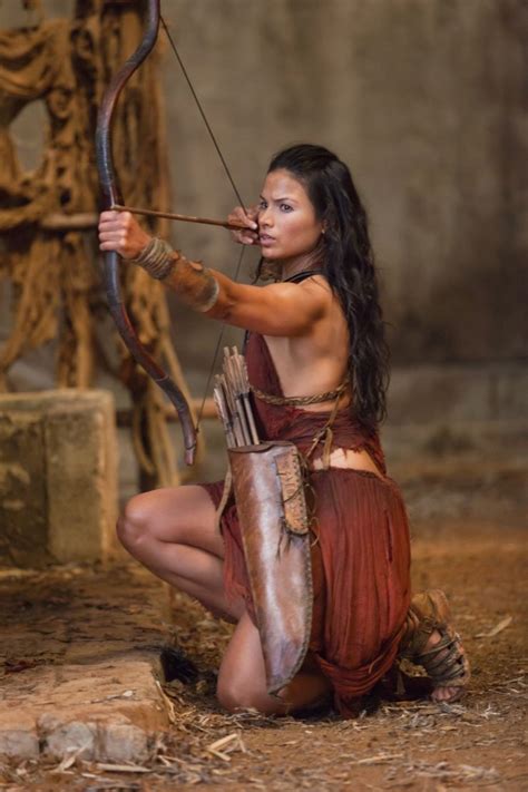 Liam mcintyre, katrina law, dustin clare, lucy lawless, manu bennett, peter mensah, rob tapert. Picture of Spartacus | Archery girl, Katrina law spartacus ...