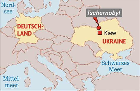 Die stadt und region tschernobyl, durch die nuklearkatastrophe am 26. Strahlenbelastung Bayern Karte ), bekannter als tschernobyl (transkription von russisch черно́быль . Eine Landpartie nach Tschernobyl - Ausland - Badische Zeitung