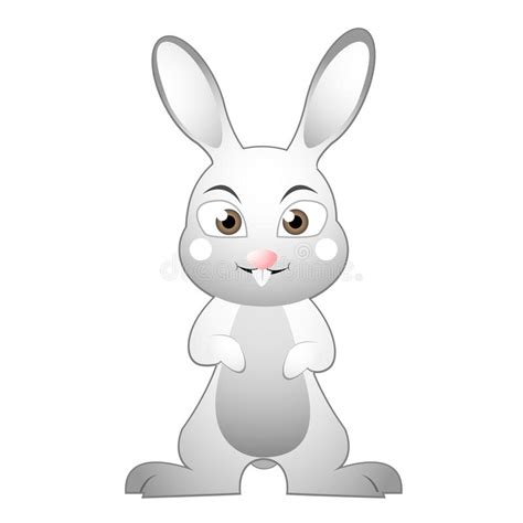 Coloriage lapin dessin à imprimer coloriage lapin kawaii se repose coloriage lapin dessin anime cartoon fait le pousse les dessins sont réalisés à partir de formes très simples : Dessin Animé Mignon De Lapin Illustration de Vecteur ...