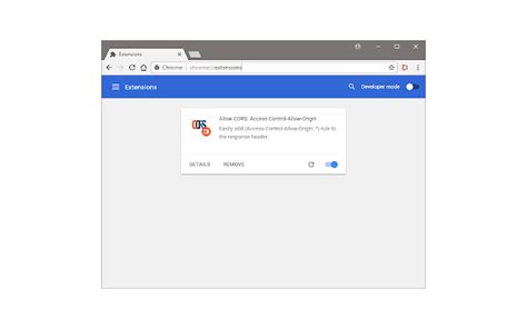 Is not permitted as this would be dangerously insecure, exposing any authenticated content on the target site to everyone. Allow CORS: Access-Control-Allow-Origin - Chrome Web Store