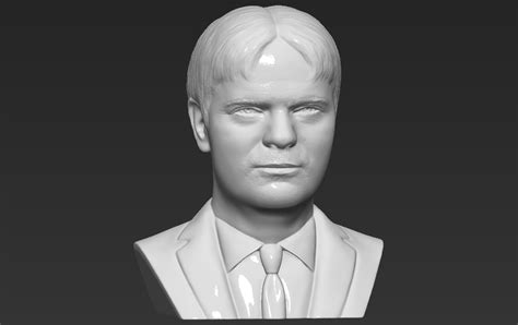 His counterpart in the original uk version of the office is gareth keenan. Download STL file Dwight Schrute bust 3D printing ready stl obj formats • 3D printer object ・ Cults