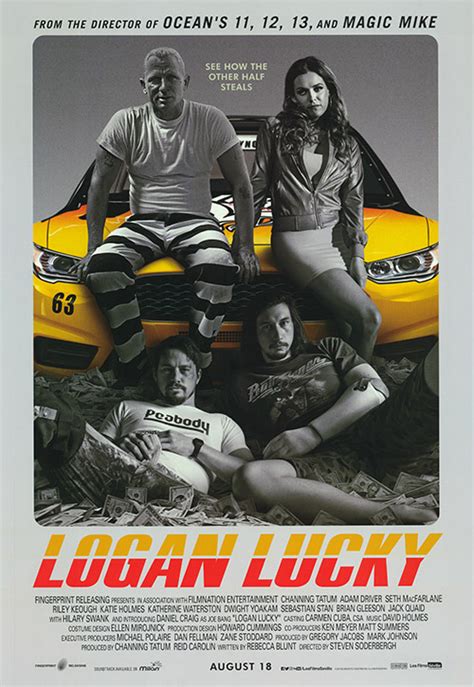 Jimmy logan (tatum) is a man with his back against the wall. Movie Review: Logan Lucky - CW44 Tampa Bay