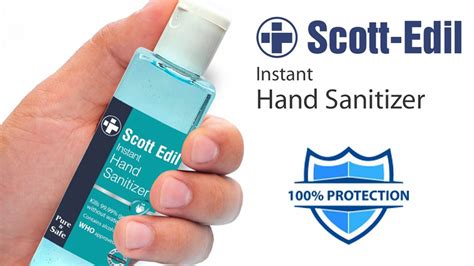 Is hand sanitizer actually effective? Scott Edil Alcohol Based Hand Sanitizer | Scott Edil ...
