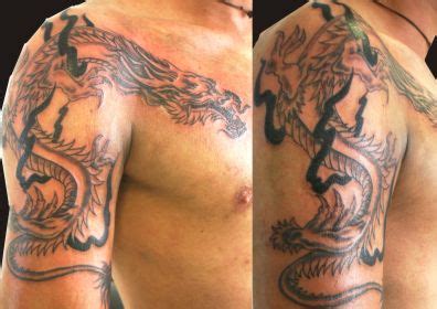 Dragon tattoos have been fashionable amongst every age of people for a very long period. INKUTS: Tattoo - Dragão