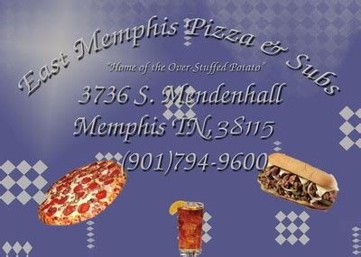 From classic turkey to spicy italian sausage subs, we have all your favorites. East Memphis Pizza & Subs - Home