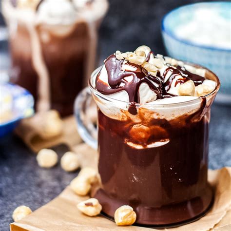 Hazelnut Italian Hot Chocolate (Cioccolata Calda alla Nocciola ...