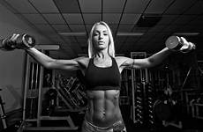 fitness women wallpaper model muscle bodybuilding skinny sport photography exercise chest arm sports monochrome barbell curl biceps gyms venue physical