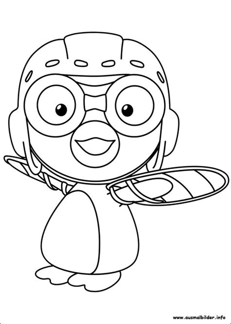 Every day is a good day to color. Pororo malvorlagen