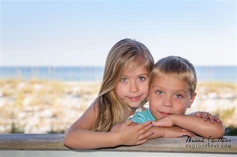 Siblings - Beach Shutters Photography