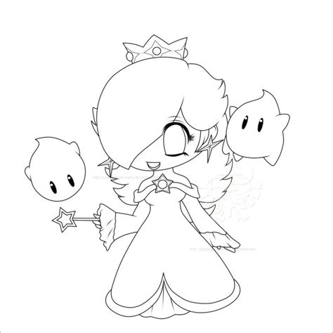 Today we are using our copic markers on this coloring book page featuring princess peach , princess daisy and rosalina from super mario bros. Baby Princess Rosalina Coloring Pages | BubaKids.com