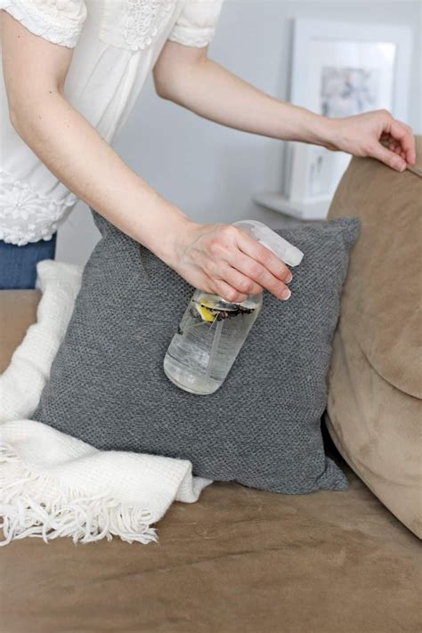 Begin making your diy upholstery cleaner by combining water, laundry detergent, and vinegar in a large bowl or bucket. Upholstery Cleaner and Deodorizer | Recipe | Upholstery cleaner, Diy upholstery cleaner, How to ...