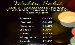 Waktu solat adalah peruntukan tempoh atau selang masa tertentu bagi masyarakat muslim menjalani syariat solat sama ada fardhu ataupun sunat. Portal e-Solat