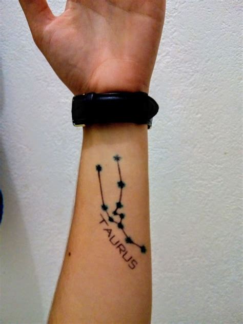 Check spelling or type a new query. Taurus tattoo wrist