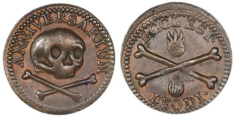 Elio di rupo, told the regional parliament today. Liege, Belgium, bronze church token, undated (ca.1650 ...