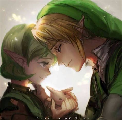 Hey guys, my name is saria. Link & Saria (com imagens) | Anime, Geeks, Kakariko village