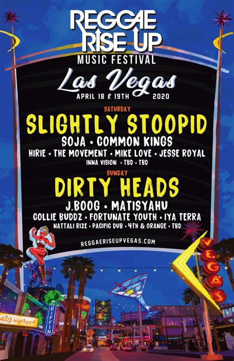 Las vegas strip las vegas. Reggae Rise Up Releases Full Artist Lineup for 2020 Vegas ...