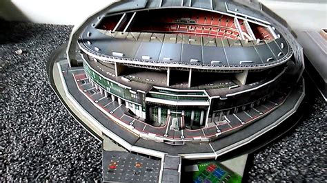 Anfield stadium w formie puzzli 3d. My 3d puzzle stadium ( Wembley Anfield ) - YouTube