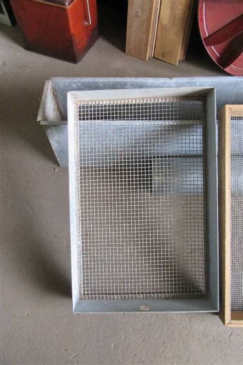 We offers a wide selection of woven and. 2 wire mesh screens & galvanized trough & stove pipe ...