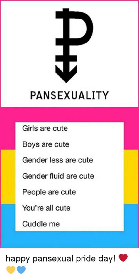 Download lagu sexually fluid vs pansexual mp3 dan video mp4. PANSEXUALITY Girls Are Cute Boys Are Cute Gender Less Are Cute Gender Fluid Are Cute People Are ...