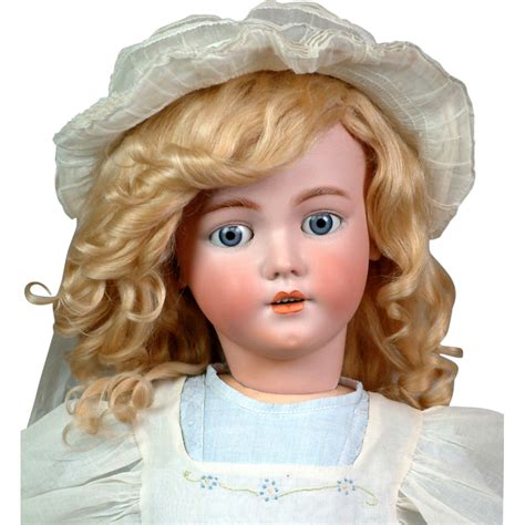 Gorgeous 31in SIMON & HALBIG 1249 SANTA Antique Doll in Great Condition with Fabulous antique ...