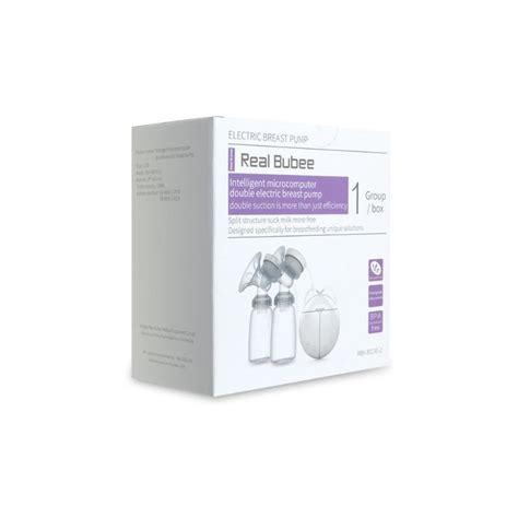 Just click add to cart to get yours! Real Bubee Double Electric Breast Pump With Milk Bottle ...