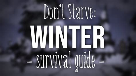 The leaves should not have any moisture or water. Don't Starve: A Beginner's Guide to Surviving Winter! ft. JamesBucket and GabrielGabriel - YouTube