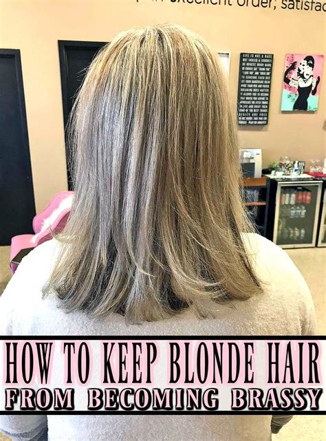 Considering two packs of hair dye to cover your rapunzel locks, and then slicing it off into a pixi to keep hair in a soft and silky state and stop the colour being stripped from your strands, switch out created by cambridge hair collective, the highlights woven between brights takes us back to the. How to Keep Blonde Highlights from Becoming Brassy ...