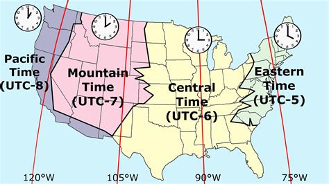 Need to compare more than just two places at once? Time zones in the United States in 1913 OC [3555x2000 ...