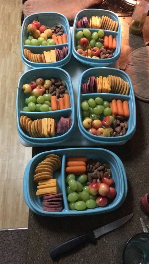 First attempt at adult lunchables | Healthy work snacks ...