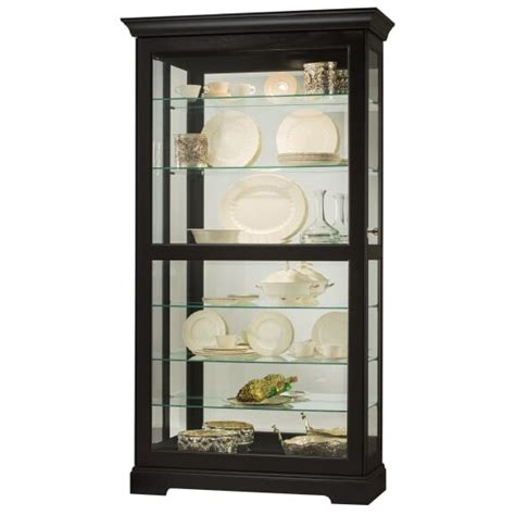 Get the best deals and free shipping today! Howard Miller Lighted Curio Cabinet & Reviews | Perigold