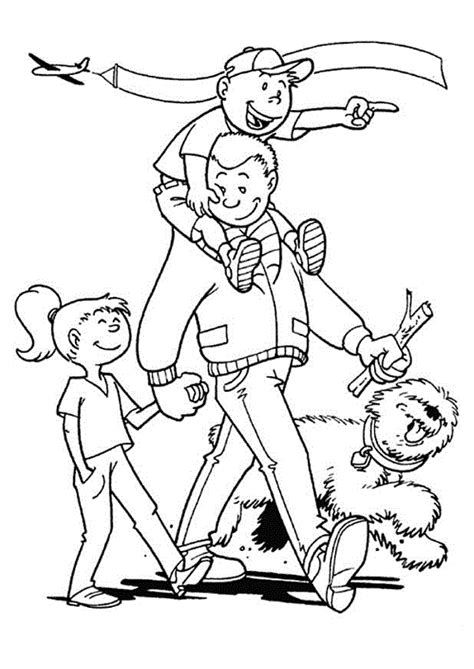Para realizar un buen par de actividades en las instituciones educativas tenemos estas diversas imágenes de una familia para colorear. Imágenes del Día de la Familia para pintar, colorear e ...