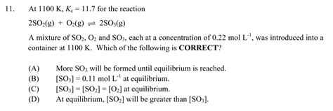 La réaction de formation de l'oxyde est une réaction d'oxydoréduction. kc and equilibria - Applied Chemistry - Science Forums