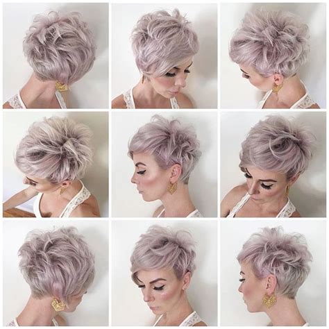 Faux hawk pixie hair cut. All the angles. 👌🏼 (With images) | Pixie haircut, Hair ...