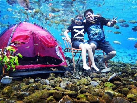 Destinasi wisata terbaru, kekinian & terhits dikunjungi wisatawan. Wisata Hits Snorkeling Di Umbul Ponggok Klaten