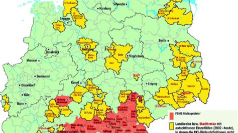 Zu den gebieten mit erhöhtem infektionsrisiko zählen seit dem 27. Wer regelmäßig im Wald arbeitet, sollte sich gegen FSME ...