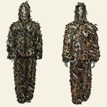 If the public accepts metal detectors at disney's hotel entrances and tsa style searches, how long before it spreads across the country? Earle International Leafy Wear / Ghillie Suits / Ponchos