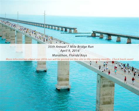 The platforms are large, and is hard to miss, though the gaps are large as well. 7 Mile Bridge Run 2017? | Florida, Running, Miles