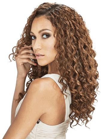 Bobbi boss hit (hair in trend) 5 100% human hair blend 5pc multi piece 1 pack solution human hair texture & touch 4pc weave includes 12 14 14 16 + 1 free closure (swiss lace material: Bobbi Boss Forever NU Weaving Series Dream Curl 18"