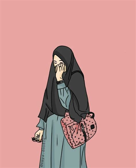 Gambar Kartun Muslimah Anime Girl Hijab - Anime Wallpapers