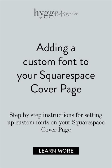 What is the best font for a graphic design resume? Adding a custom font to your Squarespace Cover Page ...