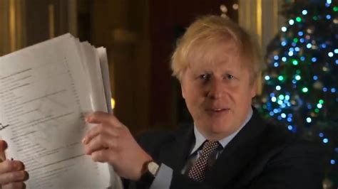 British prime minister boris johnson at an eu summit in brussels, oct. Brexit: Boris Johnson says trade deal is his Christmas ...