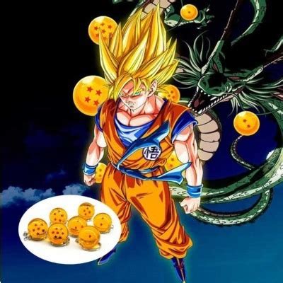 Las 7 esferas del dragón son objetos místicos de dragon ball que sirven para cumplir deseos, están presentes en las series dragon ball, z, super las esferas del dragón o conocidas también como bolas del dragón o bolas mágicas en el país de españa, son objetos que contienen un poder divino. 1 Llavero Dragon Ball Z Esferas Del Dragón Estrellas Goku ...