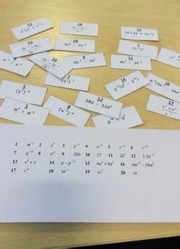Rules of Indices Relay Race | Relay races, Index, This or ...
