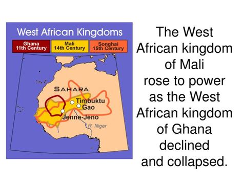 Kingdom of ghana used camels to carry trades. PPT - The West African kingdom of Mali rose to power as ...