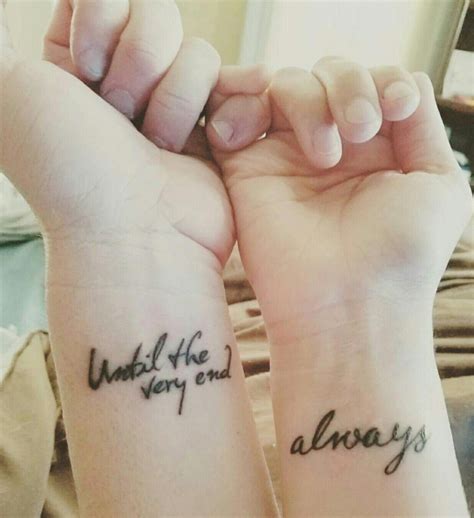 Marriage is a legally binding contract that says two people stay together until their death. 9/17/16 my 4th tattoo! # Harry Potter couples tattoo # ...